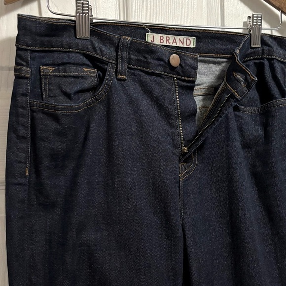J Brand Flare Wide Leg Jeans Bell Bottom Denim in Colour Pure Size 30 - Picture 2 of 7